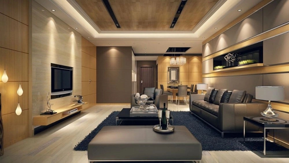 Designing the interior decoration of an Iranian house